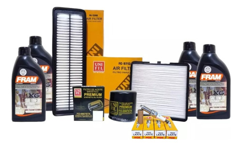 Kit Afinación Para Grand I10 1.2 2015-2022 Bujías & 10w30 Ac