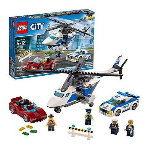 Lego City Police Chase 60138 Juguete De Construccion De Alta