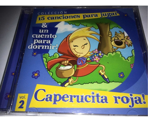 Caperucita Roja 15 Canciones Y Un Cuento Para Dormir Cd Nuev