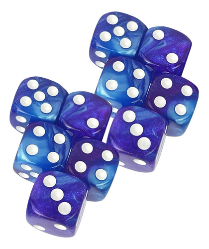 2 Accesorios Para Juegos De Mesa De Dados Estilo6 Mm Estilo