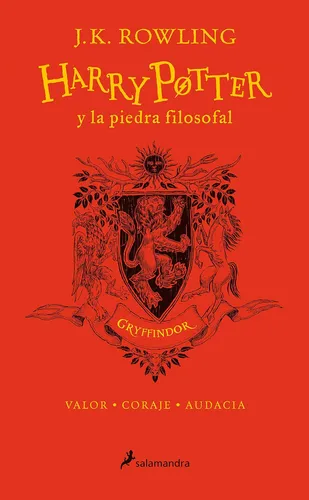 comprar Libro Harry Potter Y Piedra Filosofal, Edición Gryffindor