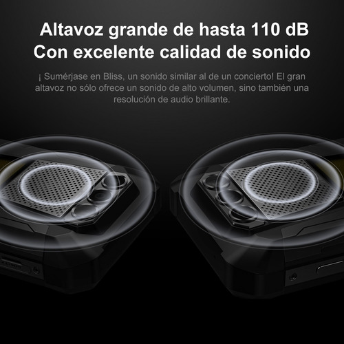 Celular Fossibot F106 De 8 Gb/256 Gb Con Doble Sim, Negro, 4