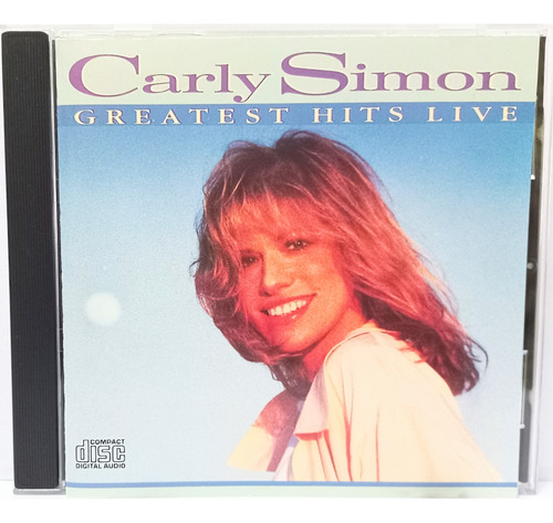 Carly Simon Cd Greatest Hits Live Importado Cd Sin Marcas