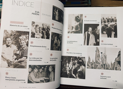 Eva Perón, Esa Mujer, Libro Editorial Octubre, Página 12