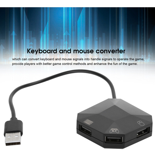 Compatible Con Adaptador Convertidor De Teclado Y Ratón Swit