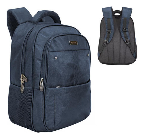 Mochila Costas Para Notebook Executiva Azul Escuro Xeryus