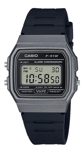 Reloj Casio Unisex F-91wm Vintage Resistente Al Agua Colores