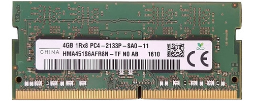 Memoria Ram 4gb Ddr4 Pc4-17000 260p 2133hz Sodimm 1.2v