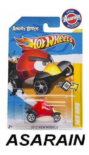 Angry Birds Red Hot Wheels 1/64