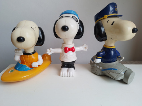 3x$5  Snoopy Grande De Mcdonalds M:14,16 Y 18 Cm 