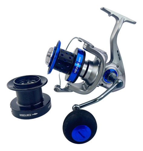 Reel Amberjack Nexus 8000 Frontal Lance Costa Variada Carretel Extra