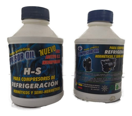 Aceite P/compresores De Refrig. Hermeticos Y Semi-hermeticos