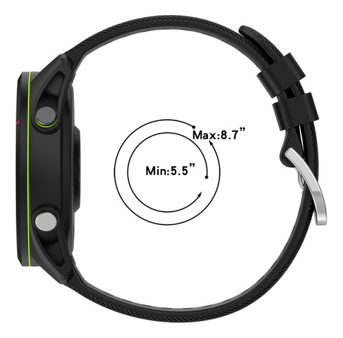 Correa De Reloj De Silicona Gris Para Samsung Galaxy Watch A