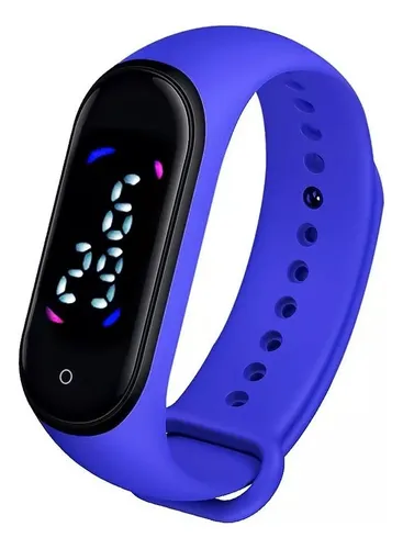 Reloj Led Touch Pulsera Silicona Unisex Deportivo Ajustable