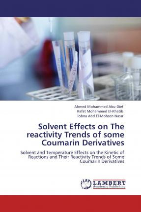 Libro Solvent Effects On The Reactivity Trends Of Some Co...