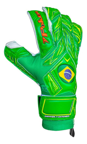 Imagem 4 de 9 de Luva Goleiro Campo Profi Champion 7 Extended Championship