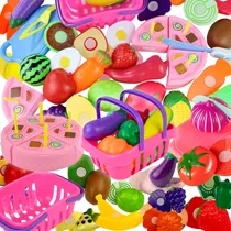 Comprar Kit Cozinha Infantil: Frutas E Legumes De Cortar Com Velcr