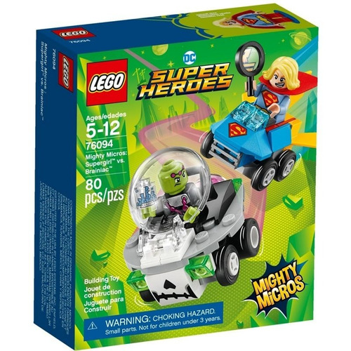 Lego Super Heroes Mighty Micros Supergirl Vs Braniac 76094
