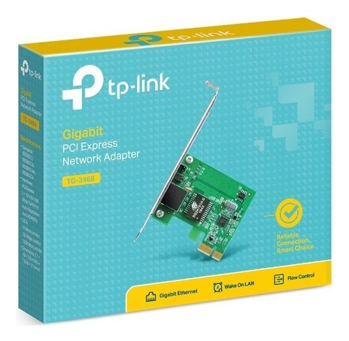 Adaptador Tarjeta Tg-3468 Pci Express Gigabit Rj45 Tp-link