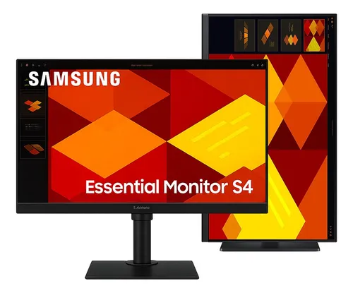Monitor Samsung 24 Pulgadas Pívot Fhd Ips 100hz 5ms Ls24d402