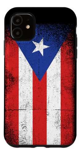 iPhone 11 Vintage Bandera Puertorriqueña P B08clp1ph2_290324