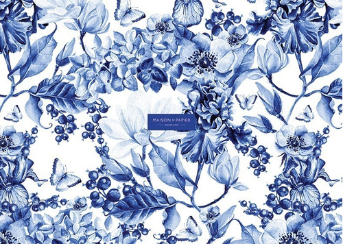 Individ. De Papel Magnolia Azul- Maison De Papier
