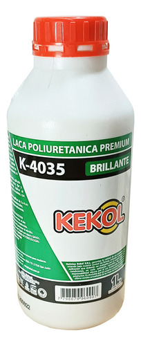 Hidrolaca Madera Plastificante Kekol K4035 1lt Acabado Brillante