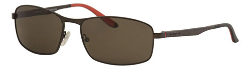 Gafas De Sol Rectangulares Para Hombre Carrera, Bronce, 60 M