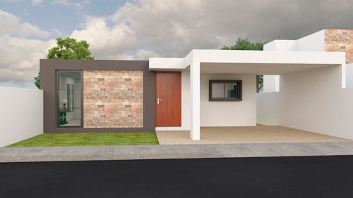 Imagen 1 de 9 de Casa En Venta Privada Canaria, Conkal (lote 25)