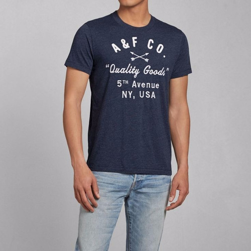 5 Playeras Abercrombie & Hollister Originales Importados