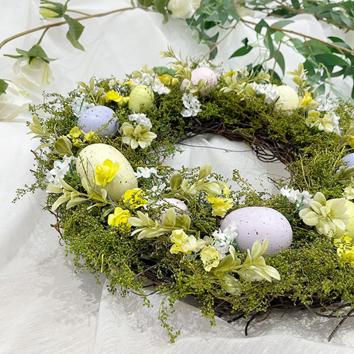 Guirnalda De Decoración De Pascua Para Boutique De Jardinerí