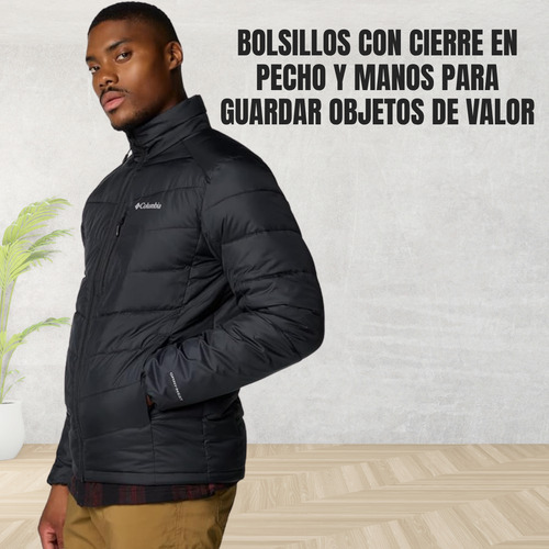 Campera Columbia Térmica Hombre Sin Capucha Labyrinth Loop