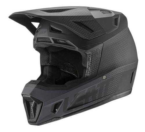 Capacete Leatt Moto 7.5 Com Óculos Preto @#