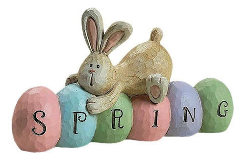 A Para Adornos De Conejo Con Forma De Huevo De Pascua,