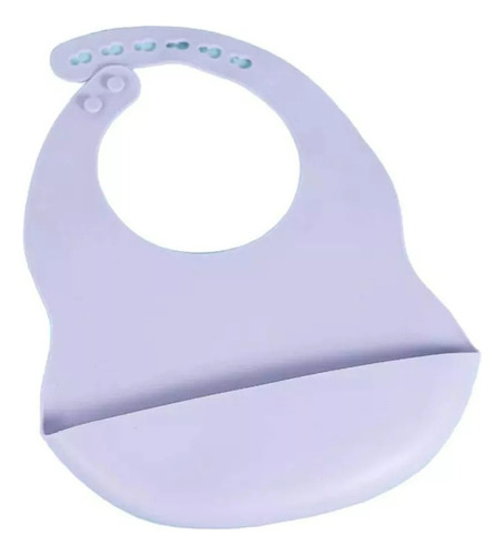 Babero De Silicon Para Bebe Baby Pau 