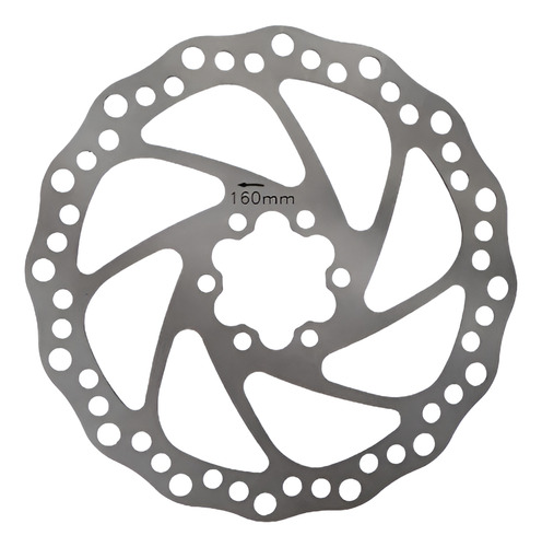 Disco De Freno 160 Mm - 6 Agujeros (sin Tornillos) Gris