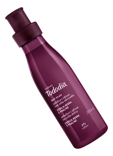 Body Splash Cereza Negra Y Praline Tododia Natura