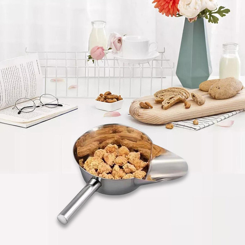 Cuchara Para Freír Patatas Fritas, Cuchara 16 Cm Izquierda
