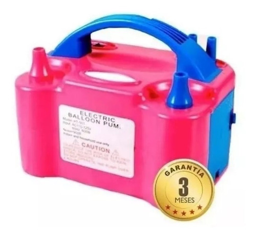 Inflador De Globos Eléctrico 2 Inyectores