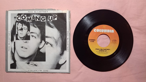 Paul Mccartney - Single De Coming Up En Vinil 7 