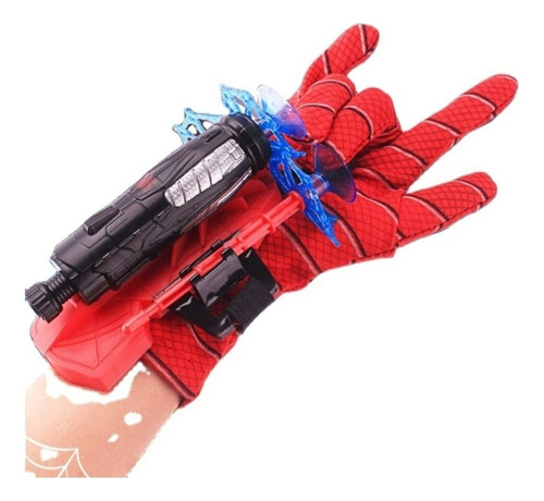 Luva Lançador De Teia Ventosa Homem Aranha Brinquedo Menino