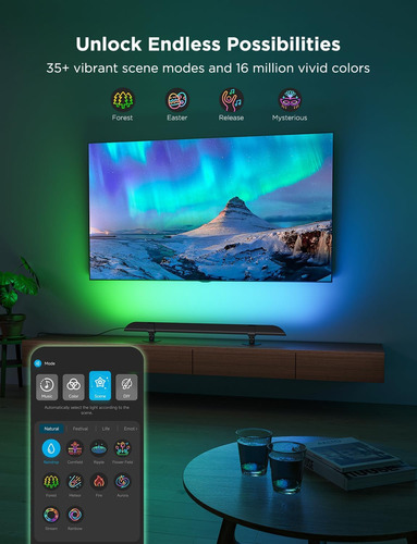 Barra Luz Led Smart Tv 31 Pulgadas Rgbic Govee App Wifi