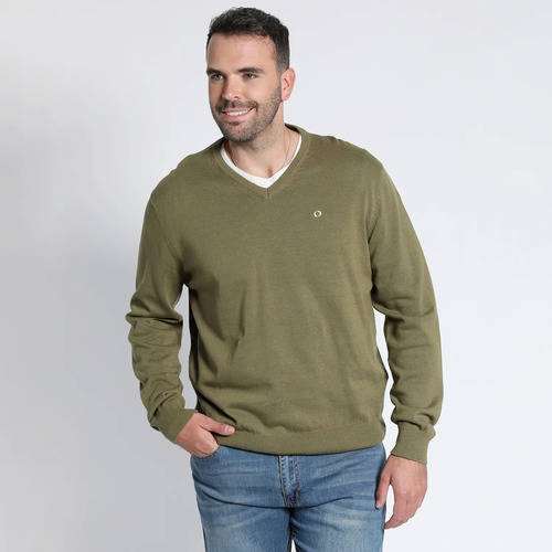 Sweater Hombre Potros Cuello V