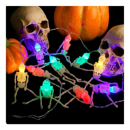 Luces De Decoración De Halloween De 3 M Y 20 Led, Cadena De