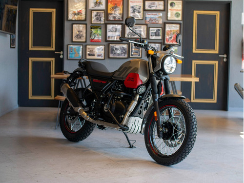Imagen 3 de 25 de Royal Enfield Scram 411 Graphite Red Himalayan Entrega Ya