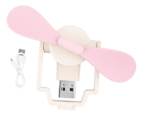 Mini Ventilador De Campamento Usb Usb Lindo Compacto