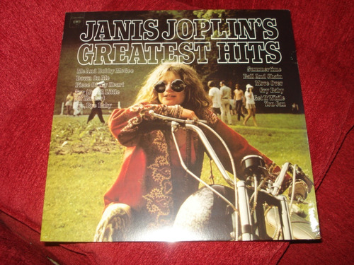 Vinilo Janis Joplin / Greatest Hits (nuevo Y Sellado)