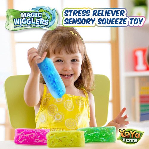 Wigglers Serpiente De Agua Fidget Toy - De Agua Wig...