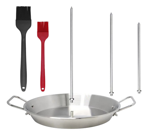 Grelha Vertical De Aço Inoxidável Z Vertical Skewers Com 900