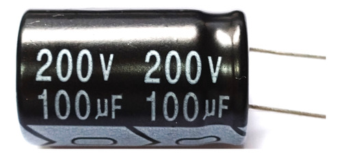 Capacitor Eletrolítico 100uf X 200v 105° 3 Peças